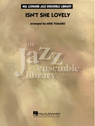 Isn't She Lovely? Jazz Ensemble sheet music cover